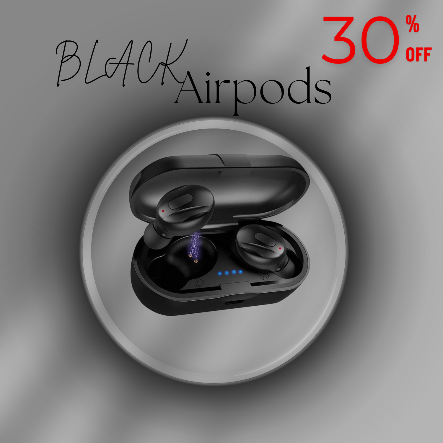 Black AirPods Collection | Premium Wireless Earbuds