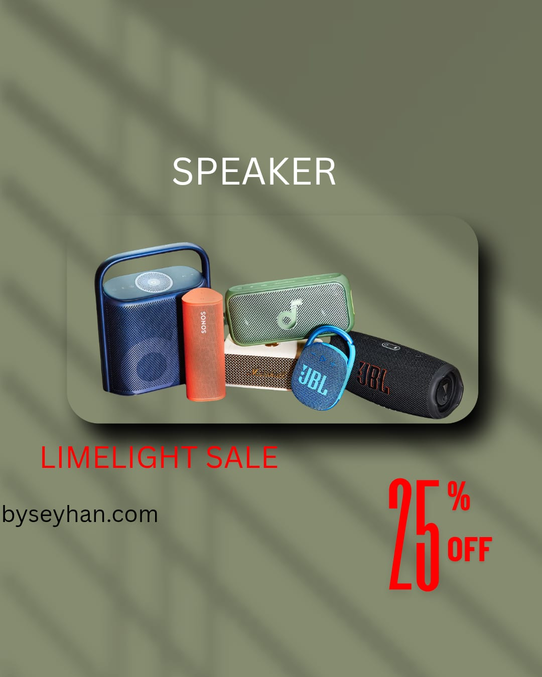 Wireless Speakers Collection | Portable & Home Sound Systems