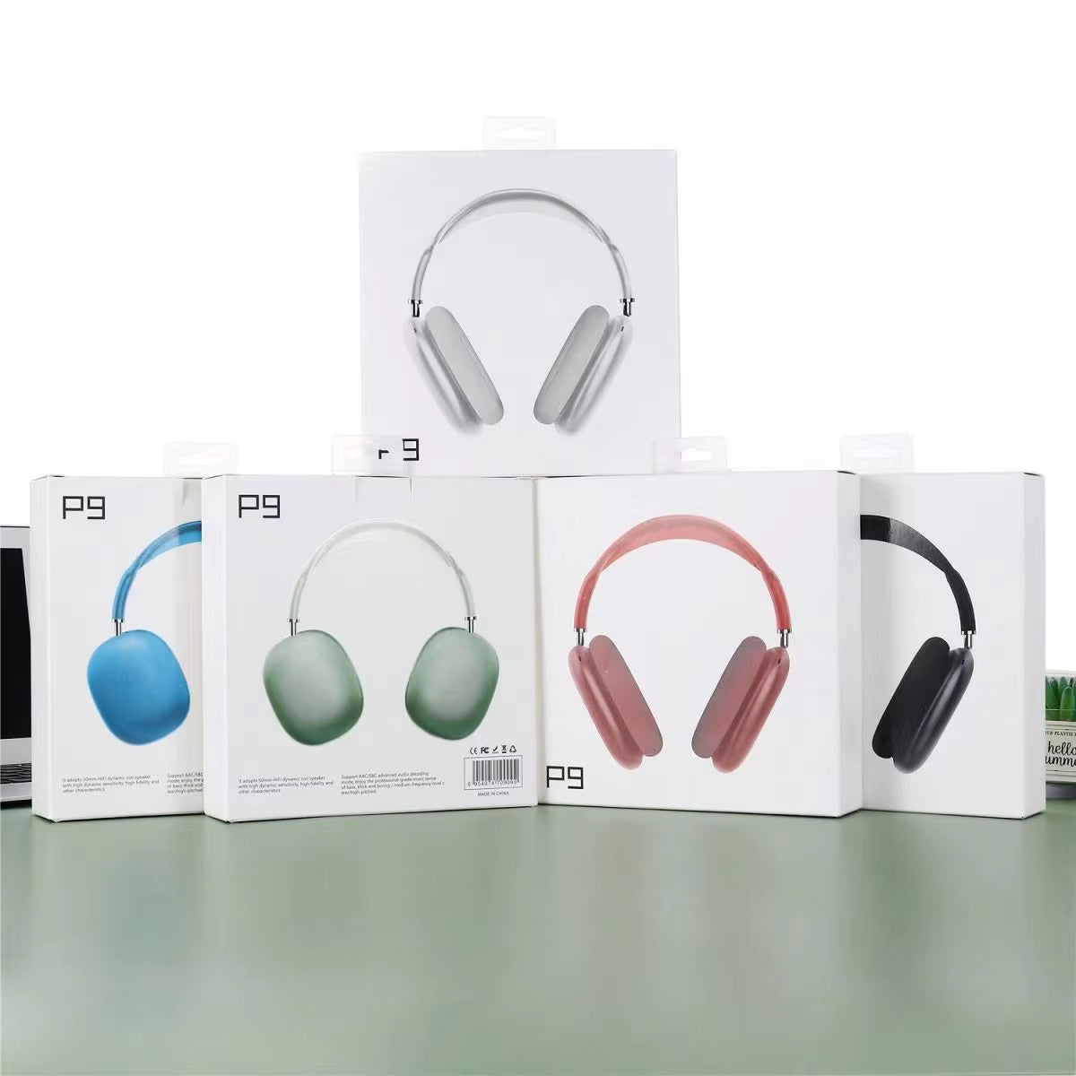 P9 Wireless Bluetooth Headphones | Over-Ear - By Seyhan