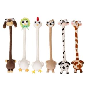 Cute Long Neck Animal Plush Toys Soft Stuffed Animal Dolls Fun Birthday Gift for Children and Kids