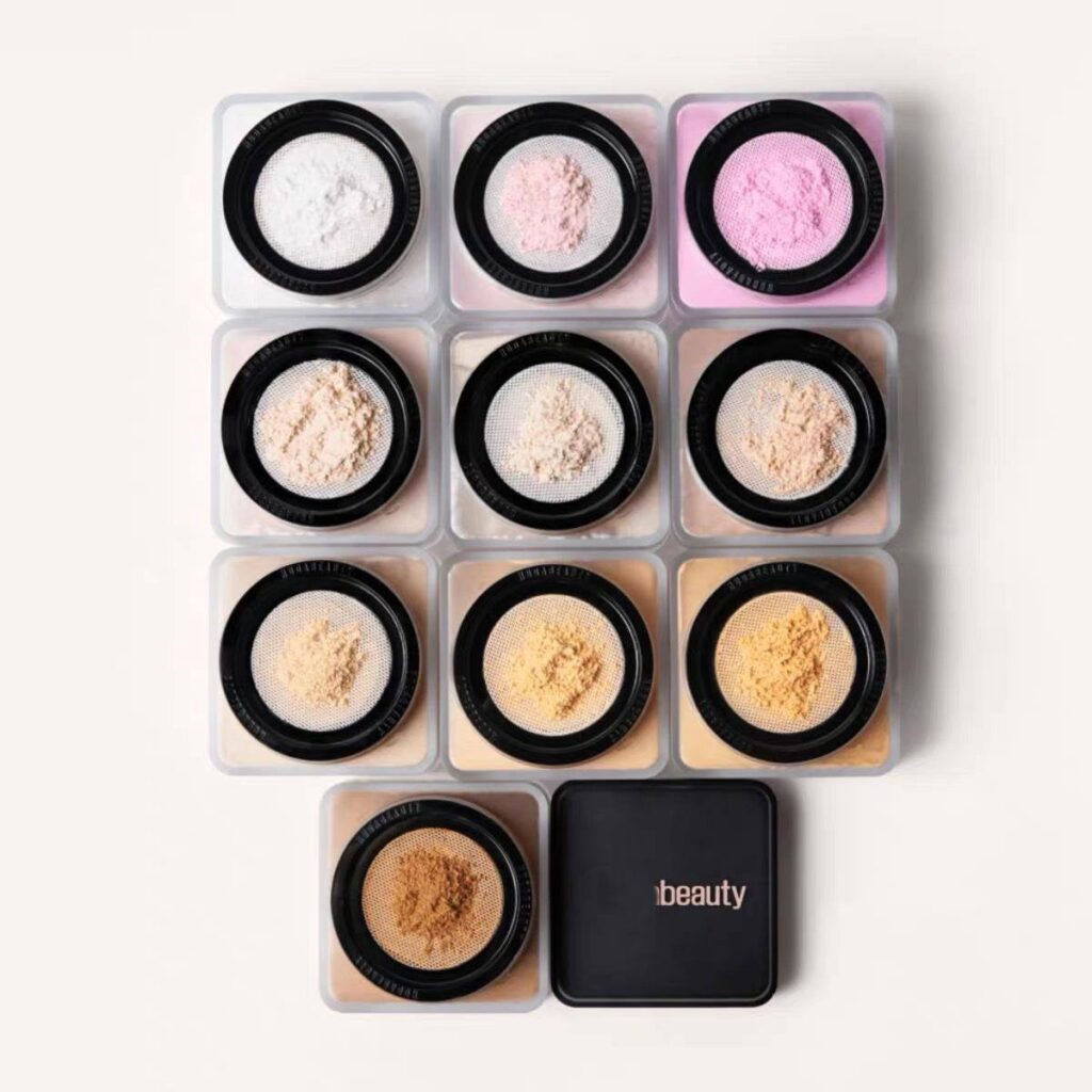 HU Beauty Oil-Control Matte Finish Loose Setting Powder Natural Look Face Makeup Powder Long Lasting Smooth & Lightweight Formula