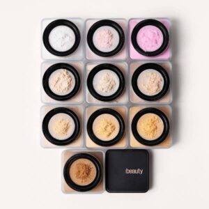 HU Beauty Oil-Control Matte Finish Loose Setting Powder Natural Look Face Makeup Powder Long Lasting Smooth & Lightweight Formula