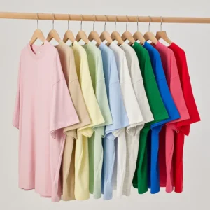 High Quality 260G Cotton T-Shirt – Oversized Blank Tee for Men Custom Print Men’s Heavyweight T-Shirt – Premium 100% Cotton Oversized Tee