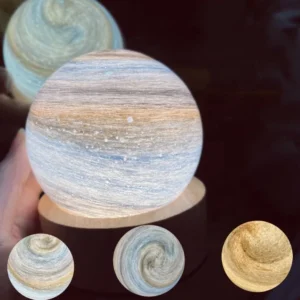 Mini USB Glass Ball Night Lamp – Astronomical Fantasy Desk Light