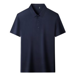 Custom Logo Plain Polo Shirt for Men – Quick Dry Short Sleeve Golf Tee